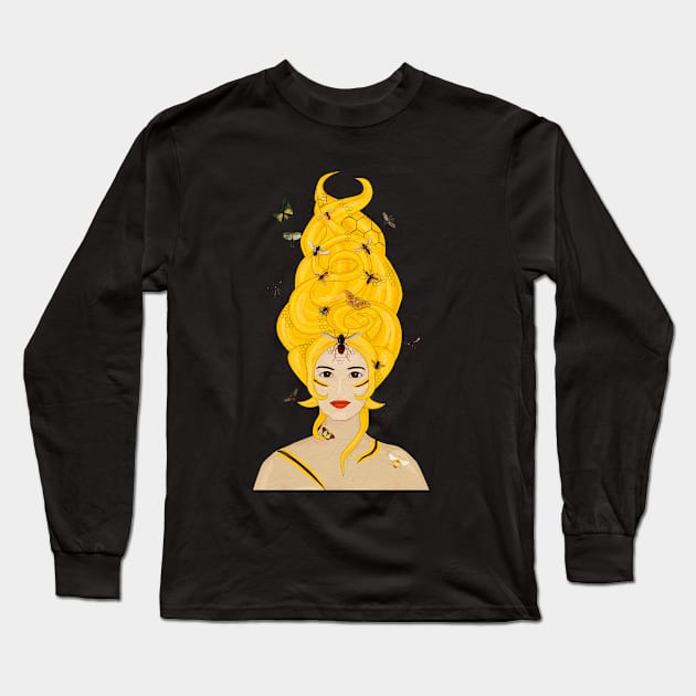 Rococo: The Queen Bee Long Sleeve T-Shirt by Sybille